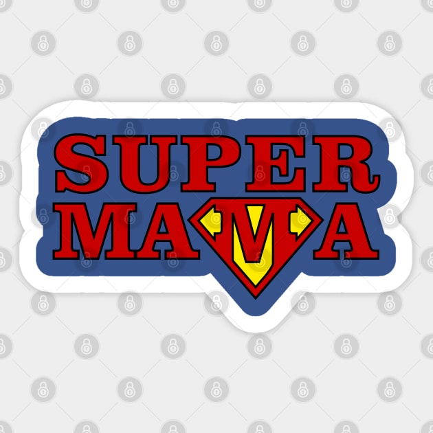 Super Mama Sticker by dojranliev